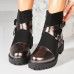 Ghete Dama Imblanite Bronz din Piele Ecologica Dochia4