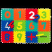 Covoras copii puzzle din spuma numere