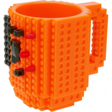 Cana customizabila cu piese lego, pentru copii, 350 ml, plastic Cana customizabila cu piese lego, pentru copii, 350 ml, plastic