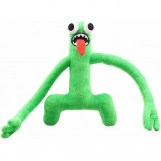 Jucarie de plus, Rainbow Friends, brate flexibile, 30 CM, Verde Jucarie de plus, Rainbow Friends, brate flexibile, 30 CM, Verde