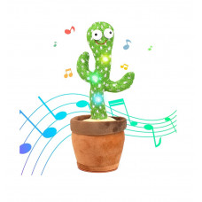 Cactus dansatoar, canta lumineaza si imita sunete, Verde, XQ16878 Cactus dansatoar, canta lumineaza si imita sunete, Verde, XQ16878