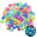 Pietricele fosforescente 200 g, decor luminos interior sau exterior, multicolore
