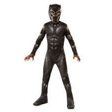 Costum Deluxe Black Panther pentru baiat - Civil War 100 - 110 cm 3-4 ani